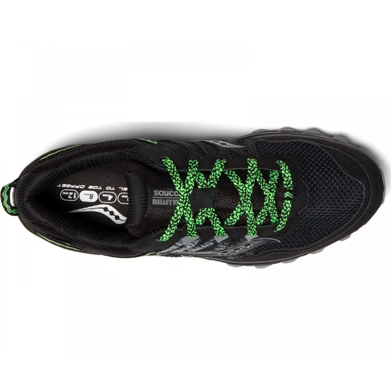 Saucony Men's Excursion TR12 GTX Black UK 9-3